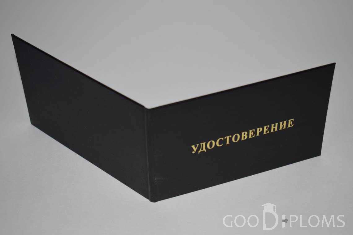 Удостоверение Интернатуры - Обратная Сторона период выдачи 1991-2006 -  Херсон