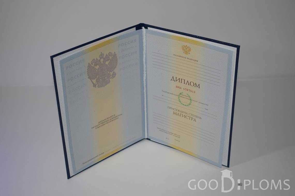 Диплом Магистра в период c 2009 по 2010 год - Херсон