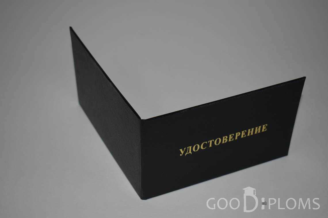 Удостоверение Ординатуры - Обратная Сторона период выдачи 1991-2006 -  Херсон
