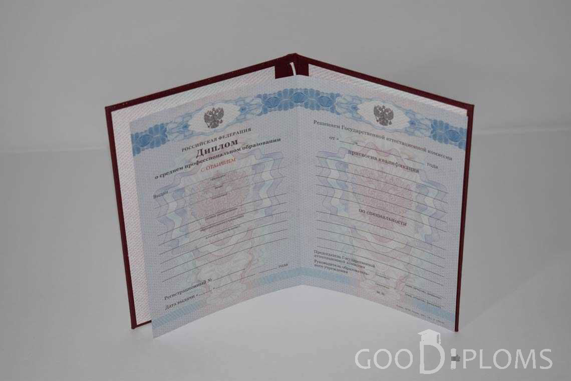Диплом Техникума с Отличием в период c 2011 по 2013 год - Херсон
