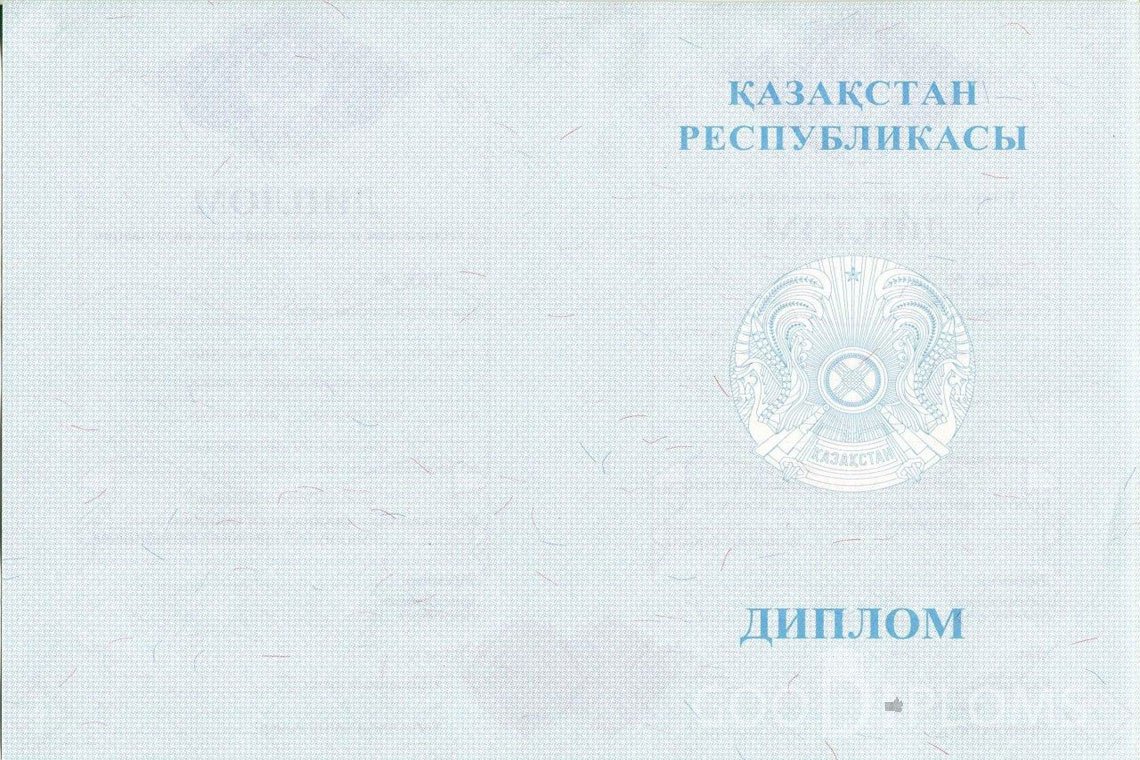 Казахский диплом магистра - Обратная сторона- Херсон