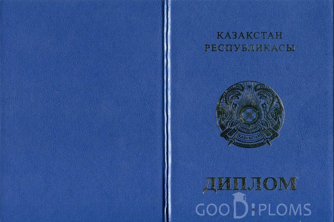 Казахский диплом магистра - Обратная сторона- Херсон